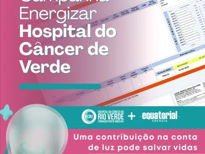 Agora é possível doar para o HCRV pela conta de energia da Equatorial